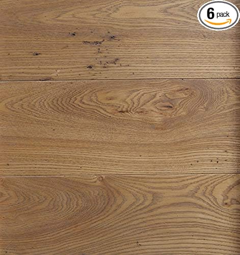 Woodchucks Wood 3/4 Inch x 2 Inch x 16 Inch Solid Black Ash Lumber Boards as Cutting Board Wood (6 Pack)