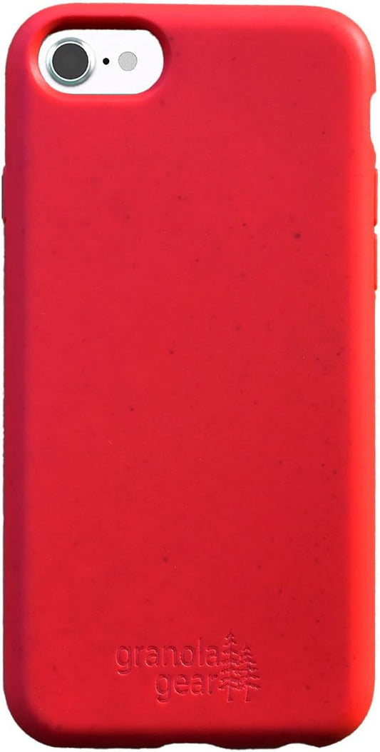 Eco by GranolaGear - Eco-Friendly Phone Case for iPhone 6/6s/7/8/SE - Biodegradable, Compostable, Plastic-Free, Made from Plants -Cajun Shrimp