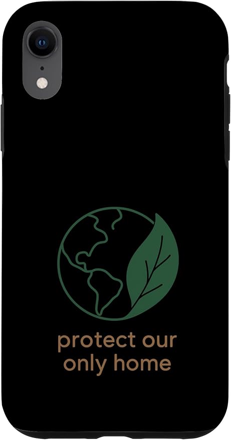 Plastic Free Eco Friendly Zero Waste Sustainable Green Case for iPhone XR