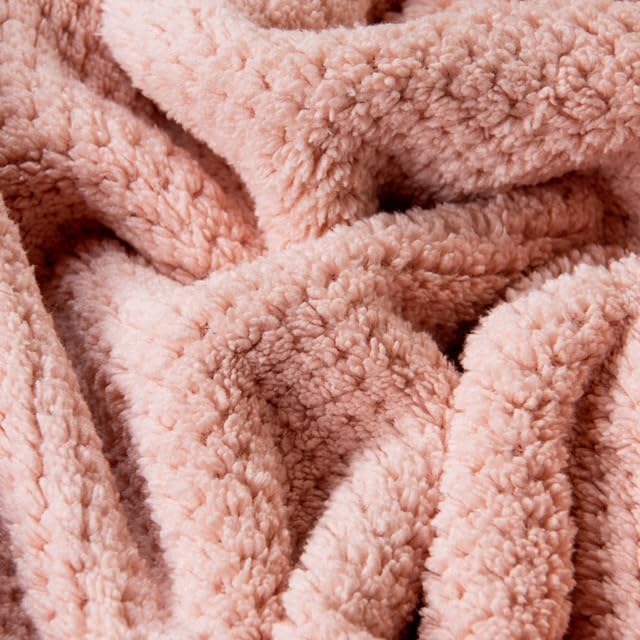 VOLO Hero Hair Towel – Ultra Soft Nanoweave™ Microfiber, Super Absorbent Quick Dry, Reduces Dry Time 50%, Anti-Frizz & Breakage, Secure Snug Strap, Large Wrap for All Hair Types - Cloud Pink