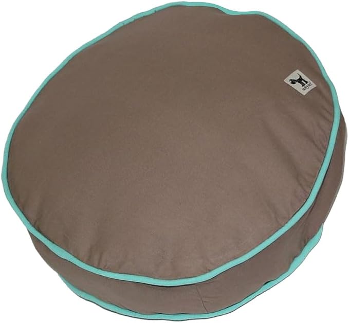 Molly Mutt Petite Dog Duvet Cover - Round - Wild Horses Print - Measures 20’’ x 4’’ - 100% Cotton - Durable - Breathable - Sustainable - Machine Washable Dog Bed Cover - Pre-Shrunk