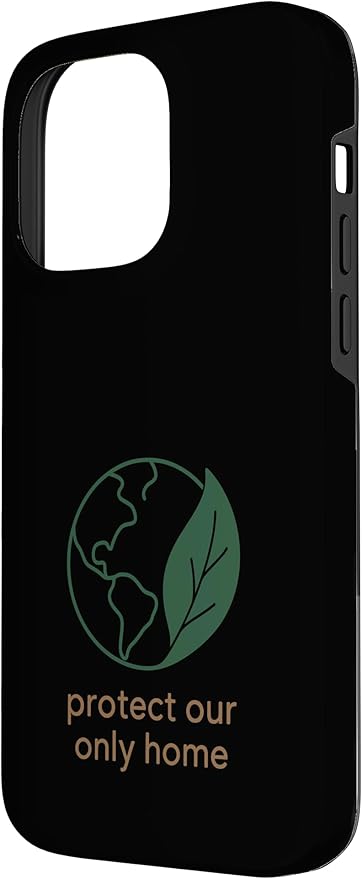 Plastic Free Eco Friendly Zero Waste Sustainable Green Case for iPhone 14 Pro Max
