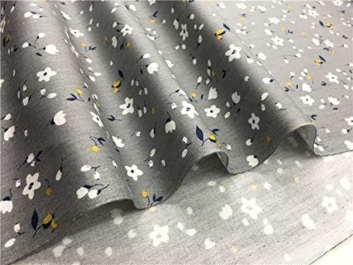 TAOSON 100% Cotton 300 Thread Count Body Pillow Cover Pillowcase Pillow Protector Cushion Cover with Zippers Only Cover No Insert (White Floral & Dark Gray/Grey,21"x54") Fits 20 x 54