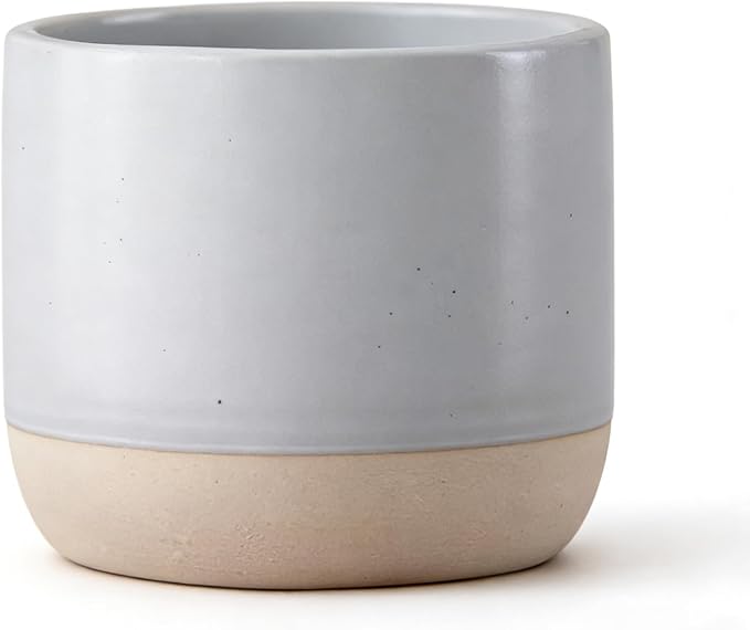 Japanese Ceramic Mug, Vintage Tea Cup, 8oz Cup, No Handle Drinking Cup for Latte Milk Water Beverage Juice Microwave and Dishwasher Safe (Grey)