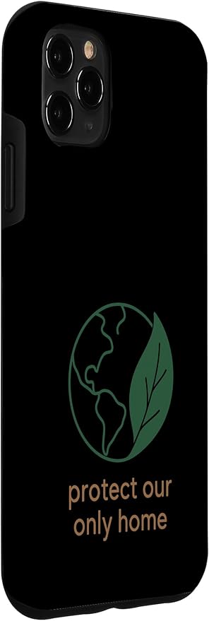 Plastic Free Eco Friendly Zero Waste Sustainable Green Case for iPhone 11 Pro Max