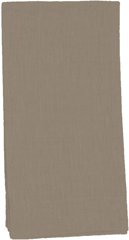 Huddleson Coffee Brown Linen Napkin 20x20 (Set of Four) Luxury Italian Linen Napkin Sewn in US