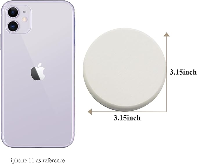 Mucco Water Absorbing Stone Tray for Sink, Water Absorbent Diatomite Coasters, Premium Diatomaceous Earth Soap Holder Dish，Fast Drying Stone Sink Tray for Hand soap & Cups & Drinks Bottles (3 White)