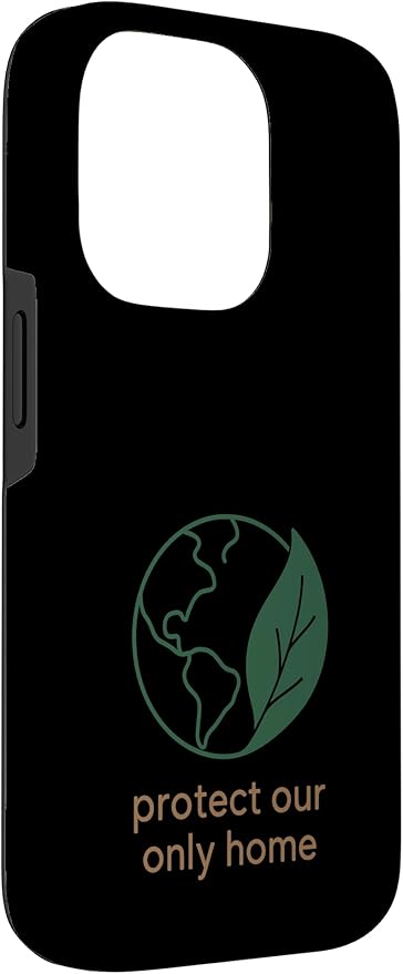 Plastic Free Eco Friendly Zero Waste Sustainable Green Case for iPhone 14 Pro