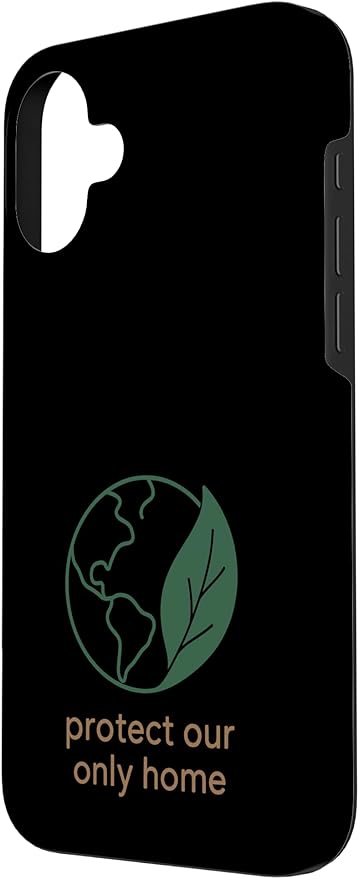 Plastic Free Eco Friendly Zero Waste Sustainable Green Case for iPhone 16 Plus