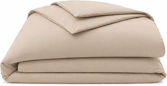 ORGANIC TEXTILES Premium Quality Bed Sheets - Organic Cotton 550 Thread Count - GOTS Certified - King, (4 Pc. Set) - Sand