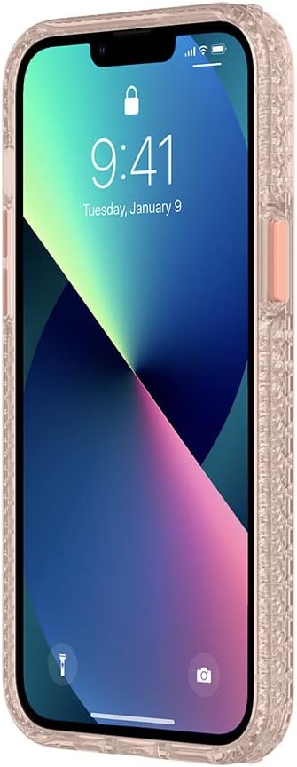 Incipio Grip Case for iPhone 13 Pro Max & iPhone 12 Pro Max – MagSafe Compatible Slim Protective Phone Case with 14ft Drop Protection, Anti-Slip, Scratch-Resistant Finish – Pink/Clear