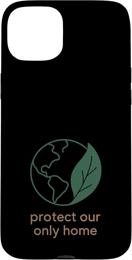 Plastic Free Eco Friendly Zero Waste Sustainable Green Case for iPhone 15 Plus