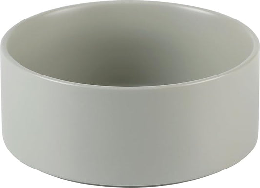 Havniva 8.3” Ceramic Dog Bowls, Dog Food and Water Bowl for Large Dogs, Durable Dog Water Bowl with Non-Slip Rubber Base Large Capacity Pet Feeding Bowl