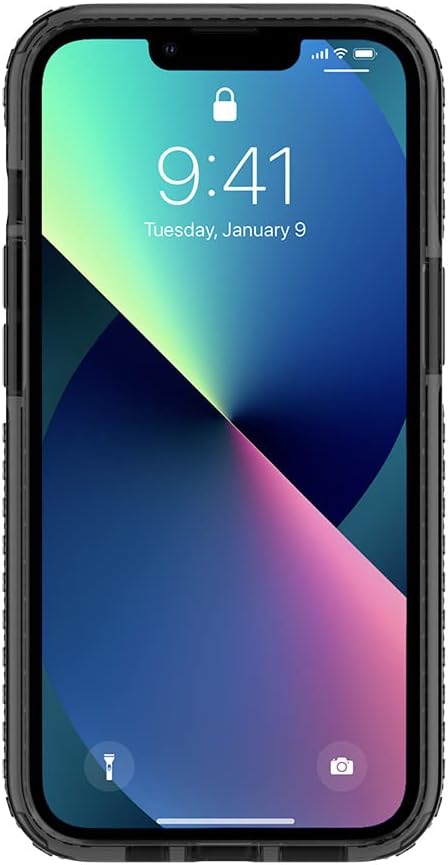 Incipio Grip Series Case for 6.1-Inch iPhone 13 Pro, Black/Clear