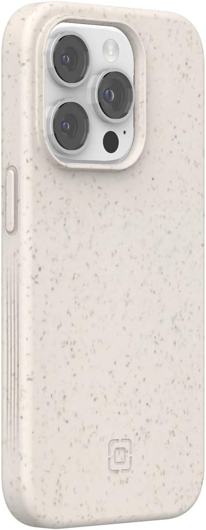 Incipio Organicore Case for iPhone 14 Pro – Slim Protection, Drop-Resistant, Precision Fit, Eco-Friendly, Durable Plant-Based Materials, Wireless Charging Compatible – Natural