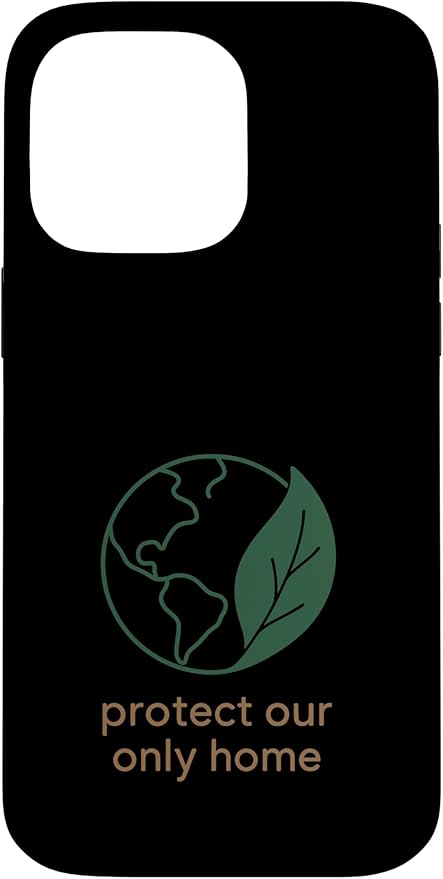 Plastic Free Eco Friendly Zero Waste Sustainable Green Case for iPhone 14 Pro Max