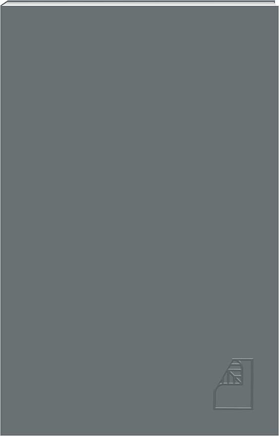 100% Recycled Softcover Dotted Grid Journal, Charcoal Gray, 8.5" x 5.5", 192 Pages, Embossed, Perfect Bound, FSC Certified, Made in USA