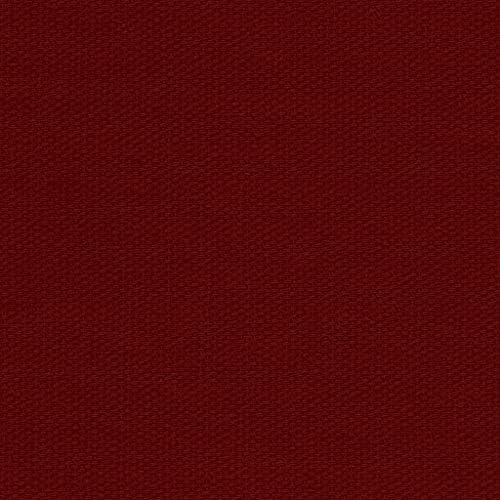 Encasa XO Throw Pillow Covers 18x18 in Set of 2 Rich Maroon | No Inserts | Cotton Pillow Covers for Living Room, Bed, Sofa, Couch | Decorative Cushion Covers with Improved Zipper
