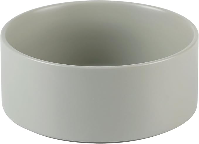 Havniva 7.3” Ceramic Dog Bowls, Dog Food and Water Bowl for Medium Dogs, Durable Dog Water Bowl with Non-Slip Rubber Base Large Capacity Pet Feeding Bowl