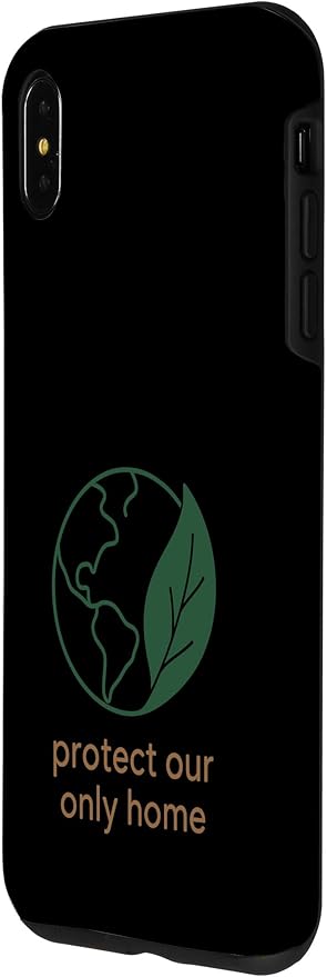 Plastic Free Eco Friendly Zero Waste Sustainable Green Case for iPhone XS Max
