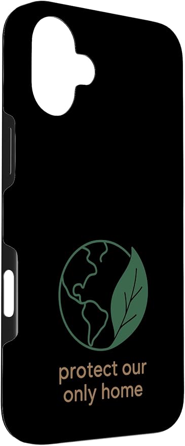 Plastic Free Eco Friendly Zero Waste Sustainable Green Case for iPhone 16 Plus