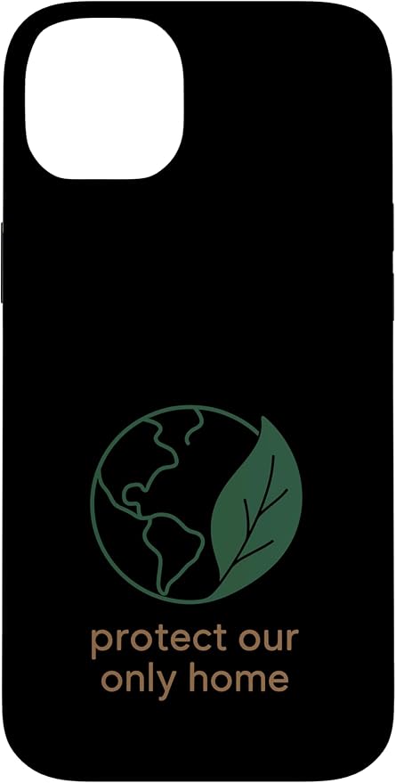 Plastic Free Eco Friendly Zero Waste Sustainable Green Case for iPhone 14 Plus