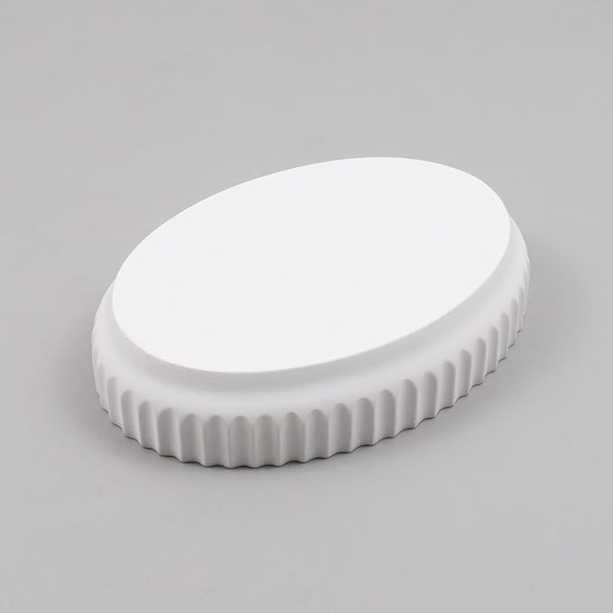 Soap Dish for Bar Diatomaceous Earth Soap Holder Bathroom Trays,Water Absorbent Stone Shower Soap Holder Sponge Holder Bathroom Shower Accessories