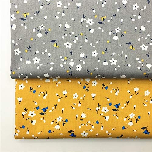 TAOSON 100% Cotton 300 Thread Count Envelope Style V Shaped/Tri/Boomerang Standard Pillow Case Cushion Cover Only Cover No Insert (White Floral & Dark Gray/Grey)
