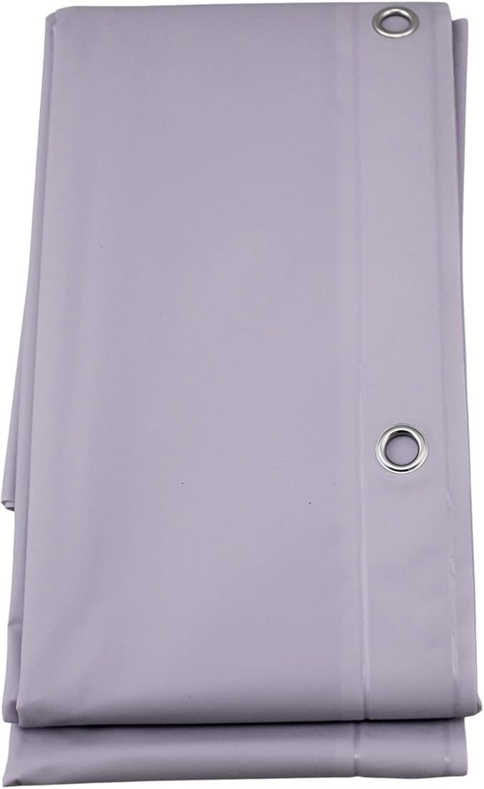 Dependable Industries inc. Essentials Premium 6 Guage PEVA Shower Curtain Liner - PVC Free Magnetized Bottom Odorless with Rustproof Grommets (Lilac)