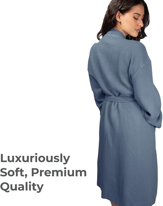 Cariloha Waffle Knit Bath Robe