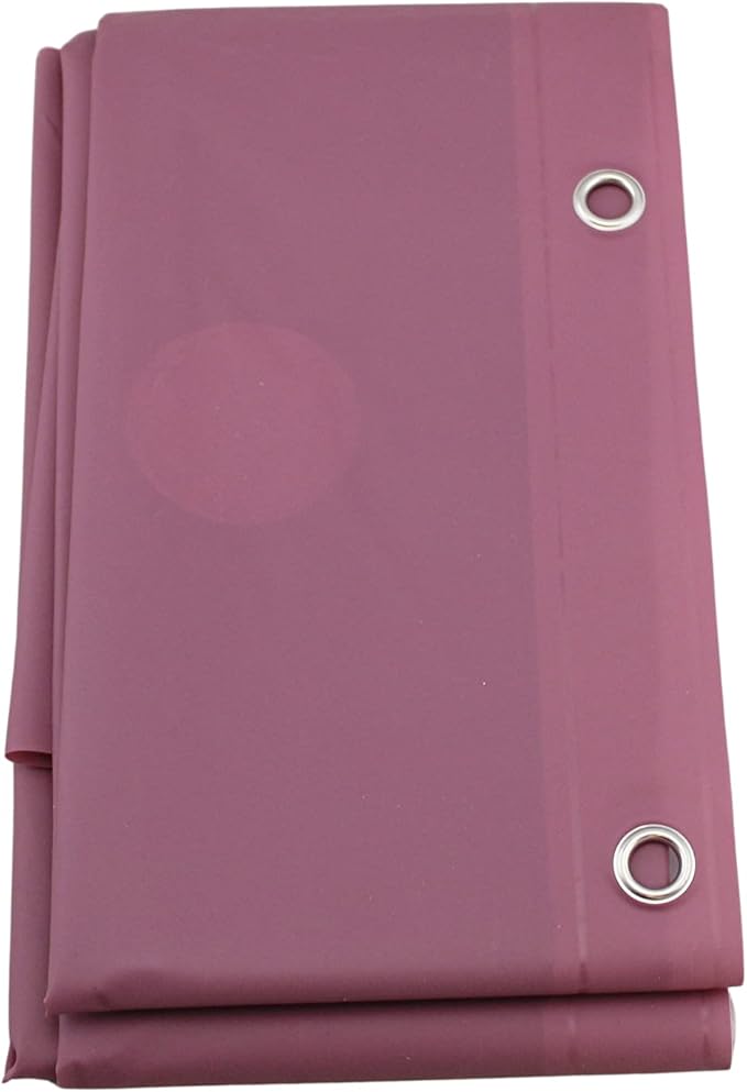 Dependable Industries inc. Essentials Premium 6 Guage PEVA Shower Curtain Liner - PVC Free Magnetized Bottom Odorless with Rustproof Grommets (Purple)