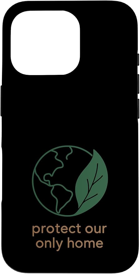 Plastic Free Eco Friendly Zero Waste Sustainable Green Case for iPhone 16 Pro