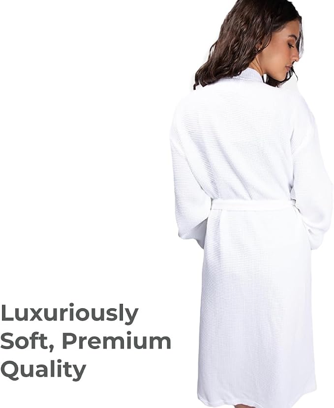 Cariloha Waffle Knit Bath Robe