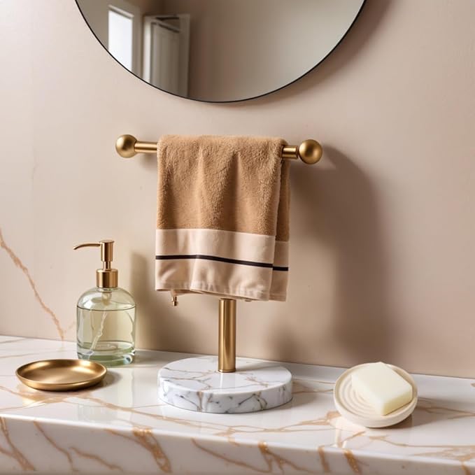 Natural Diatomite Bar Soap Holder with Ripple Design, Fast Drying Bathroom Tray for Soap, Sponge, Hand Soap,Cup (Beige)