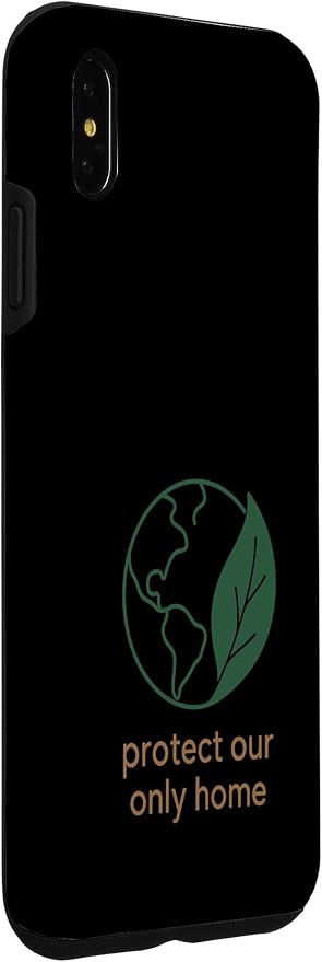 Plastic Free Eco Friendly Zero Waste Sustainable Green Case for iPhone XS Max