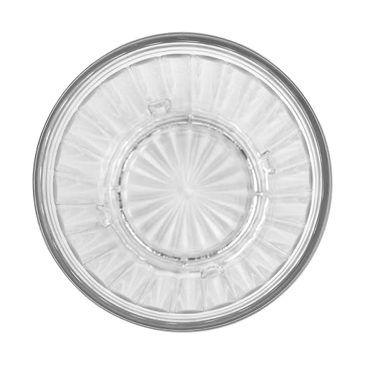 G.E.T. 8816-1-CL Heavy-Duty Shatterproof Plastic Faceted Tumblers, 16 Ounce, Clear (Set of 12)