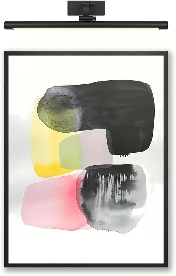 Moonow7 Vibrant Color Wall Art Prints for Living Room Zen Space or Bedroom Wall Decor, Unframed Size 50x70 cm / 20x28″