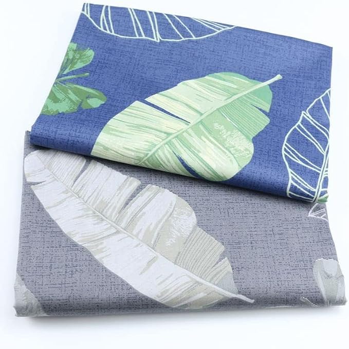 TAOSON 100% Cotton 300 Thread Count Body Pillow Cover Pillowcase Pillow Protector Cushion Cover with Zippers Only Cover No Insert (Dark Grey Banana Leaf,21"x54")