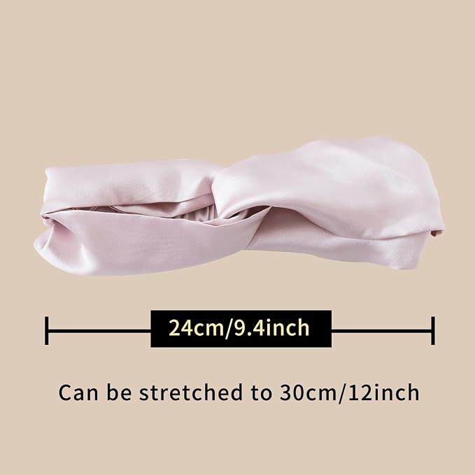ZIMASILK 22 Momme Silk Pillowcase for Hair and Skin - 100% Pure Mulberry Silk with Hidden Zipper, Gift Box, Comes with Pillowcase Mask Headband Scrunchies (Queen 20"x30", Light Plum)