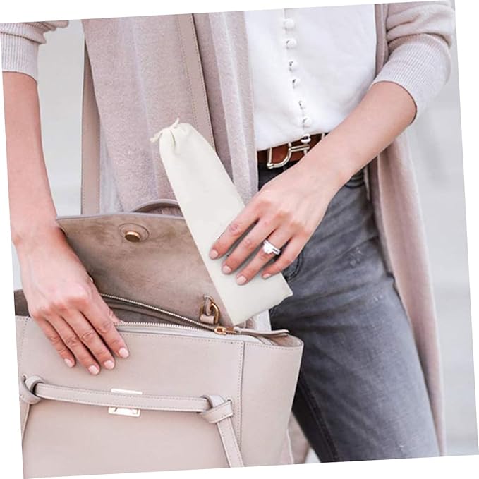 37pcs Stainless Steel Reusable Straws Set with Cleaning Brush and Carrying Bag for Party Drinks and Birthday Supplies