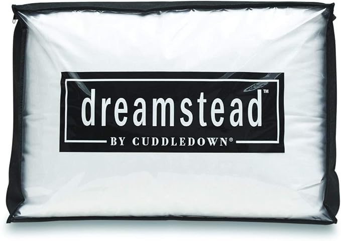 Cuddledown Dreamstead Down Alternative Comforter | Soft, Lofty, Cloudlike | 100% Cotton, Percale Weave | Premium European Fill | Duvet Insert | Hypoallergenic | Handcrafted | Oeko-TEX Standard 100