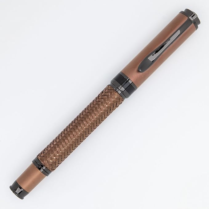 Monteverde Innova Formula M Fountain Pen, Bronze - Fine Nib, Luxury Pen with PVD Coating, Refillable, JoWo Stainless Steel Nib, Premium Gift Box