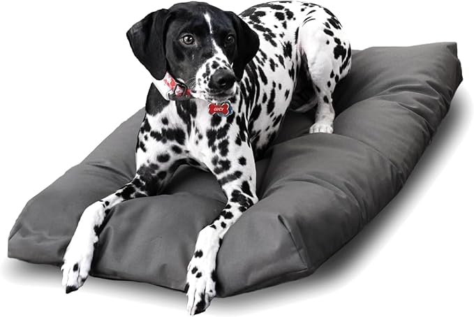 Naturepedic Organic Medium Pet Bed - Super Plush Dog & Cat Beds - Ultra Supportive Dog Bed Mat - Ideal Pet Bed with No Polyurethane Foam - 23" x 17" x 3"