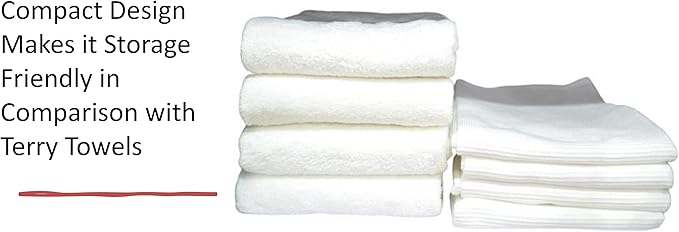 WAFFLE HAND TOWELS PACK OF 4, 20X29 INCHES, 100% NATURAL ORGANIC COTTON GOTS CERTIFIED (PEARL BLUSH) SUPER ABSORBANT & QUICK DRY, NO SOFTENERS, ENVIRONMENT FRIENDLY