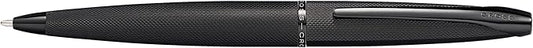 Cross ATX Brushed Black Stainless Steel Fine Nib Fountain Pen - Refillable Pen for Smooth Writing - Black Ink - Comfortable Grip - Long-Lasting - Professional Office Supplies