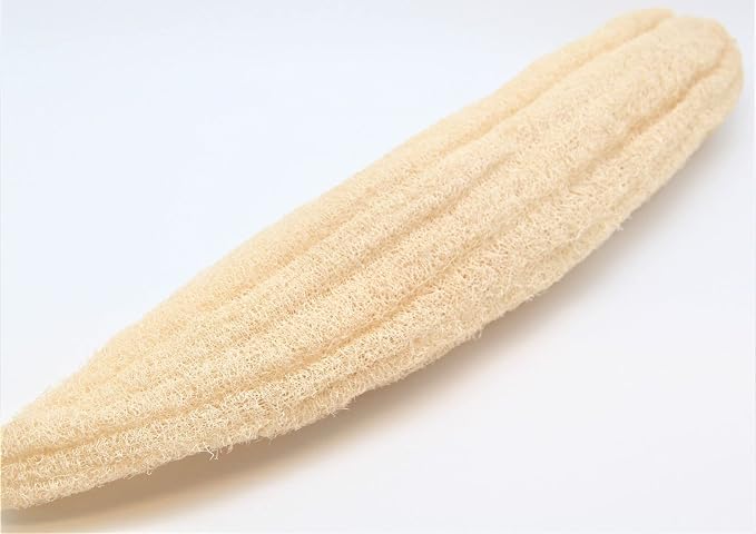 Super Jumbo 24" - 28" Whole Egyptian Loofah 100% Natural Organic Loofah Exfoliating Scrubber for Shower, Natural Loofah Sponge Body Scrubber, for Men and Women