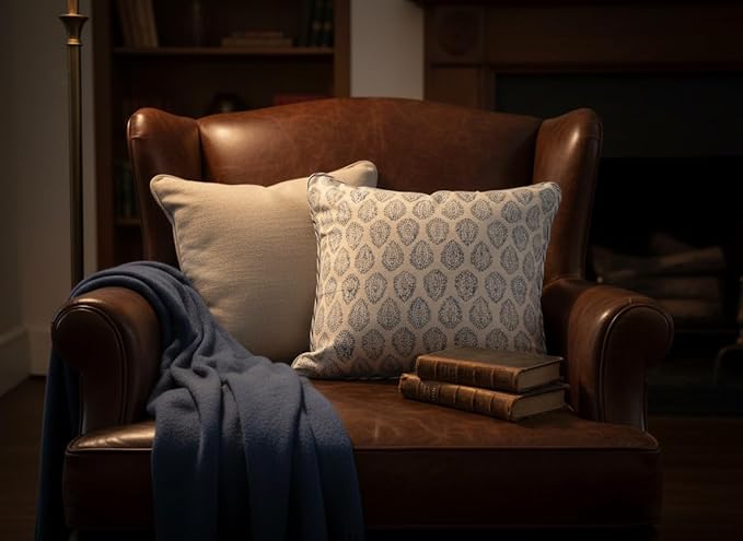 ATOSII Cushion Cover (Amalfi, Set of 2-20 X 20 Inches)