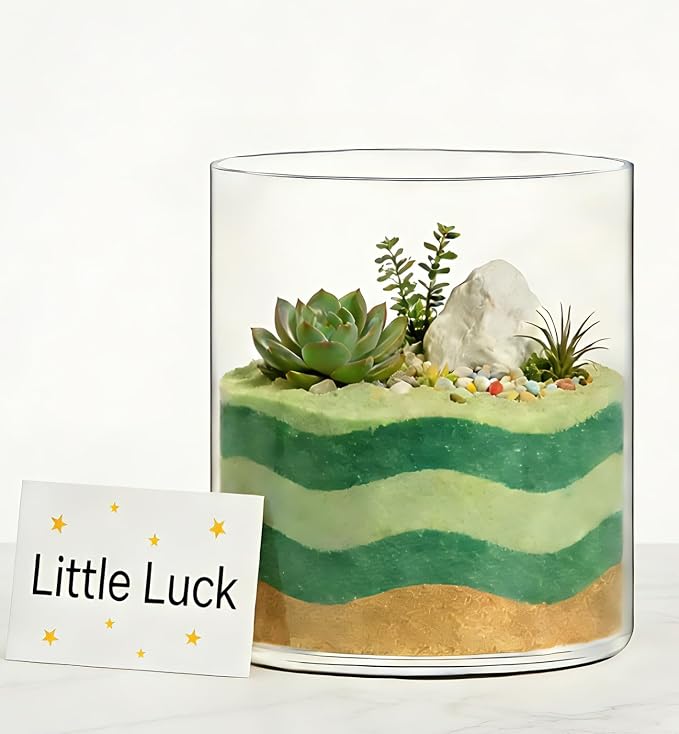 Acrylic Flower Vase Cylinder, 5.9" Tall Clear Plastic Vase for Centerpieces - Shatterproof Wedding, Event & Home Decor Vase, 5.9"X7.86" Tall Round - Clear