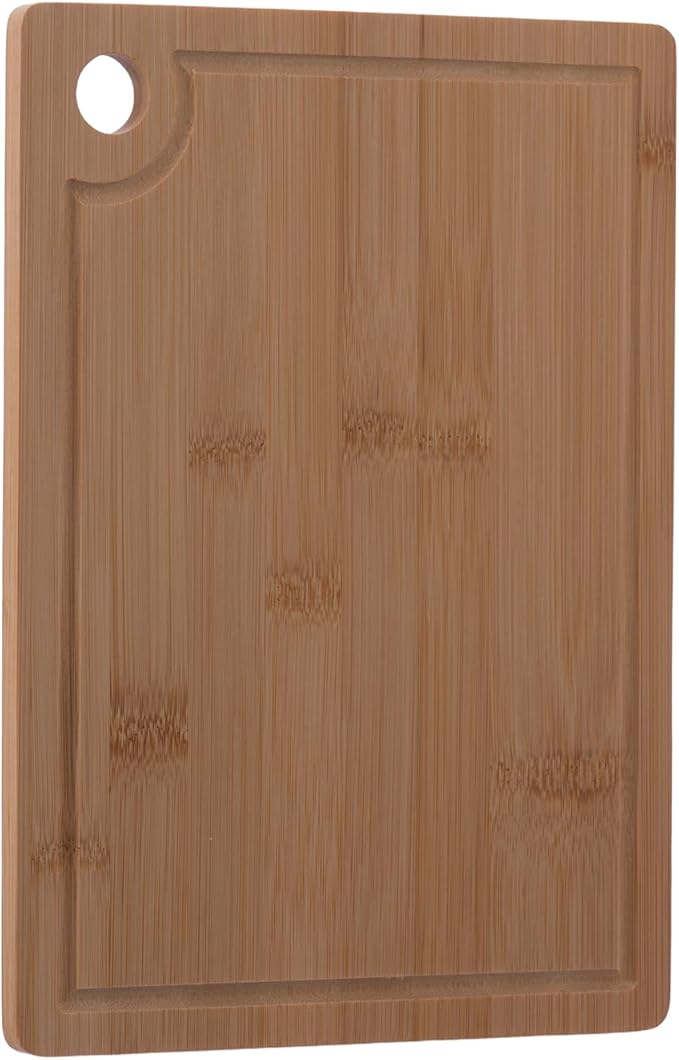Wood Cutting Boards for Kitchen, Bamboo Cutting Board, Heavy Duty Wooden Chopping Boards for Kitchen Counter Space(Small, 11x7.87 inch)