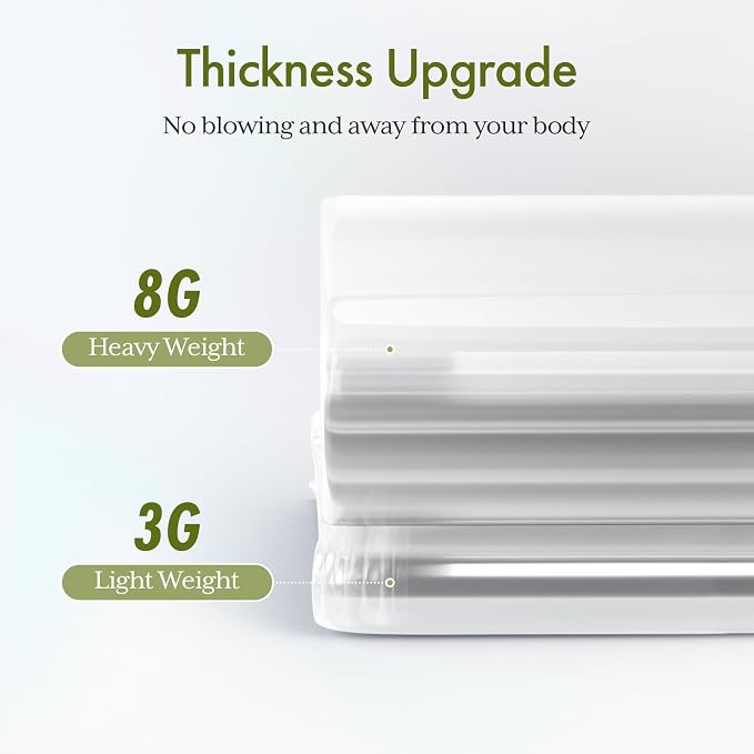 Bathway Heavy Duty Shower Curtain Liner Clear 72x72 Inches PEVA Waterproof Shower Curtain Liner for Bathroom with 3 Big Stones and 12 Rustproof Grommets